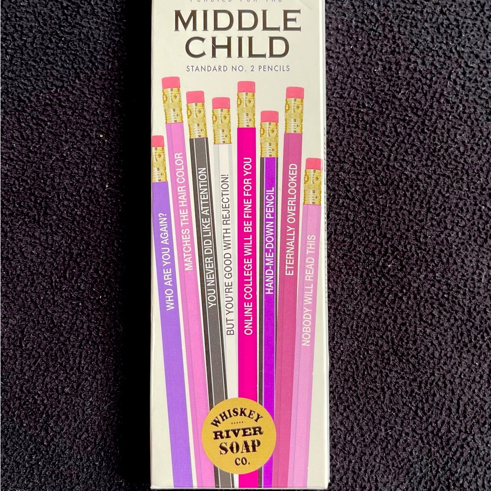 COPY - Whiskey River Soap Co Middle Child Problems Pencils